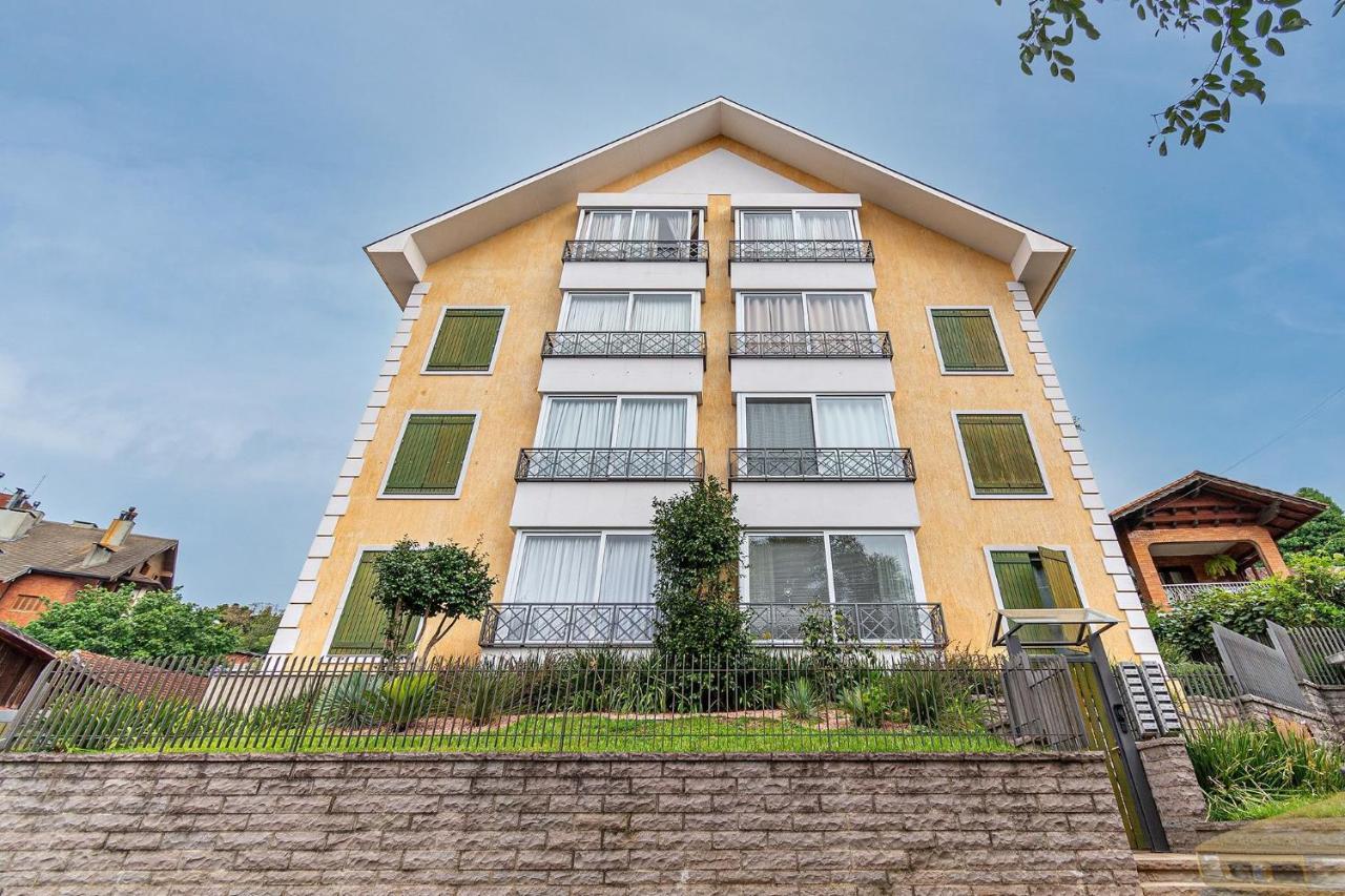 Rosa Edificio Giovani Pizetta Apartment Gramado Exterior photo