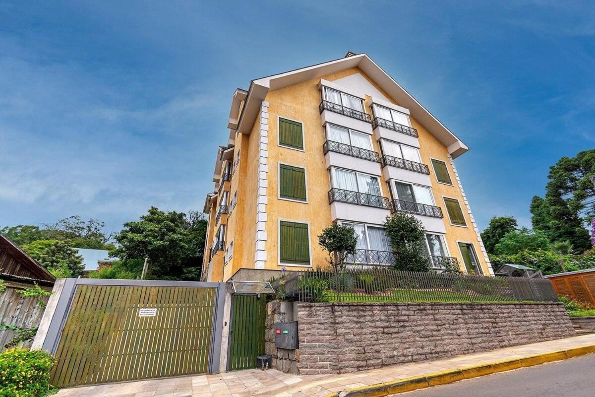 Rosa Edificio Giovani Pizetta Apartment Gramado Exterior photo